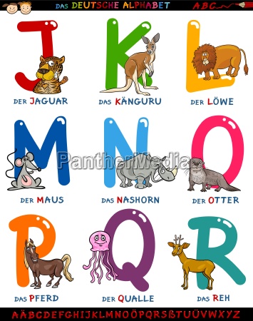 cartoon german alphabet with animals - Royalty free image #12262614 | PantherMedia Stock Agency cartoon german alphabet with animals - Royalty free image #12262614 | PantherMedia Stock Agency