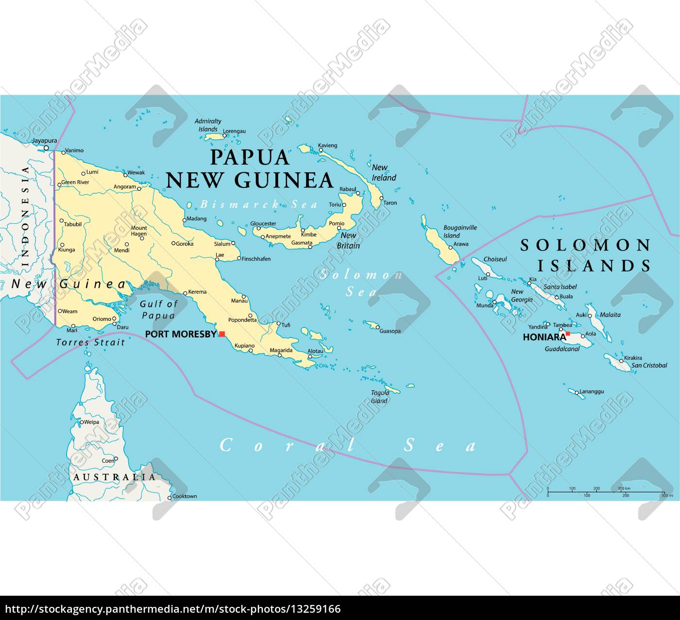 papua new guinea political map Papua New Guinea Political Map Royalty Free Image 13259166 papua new guinea political map