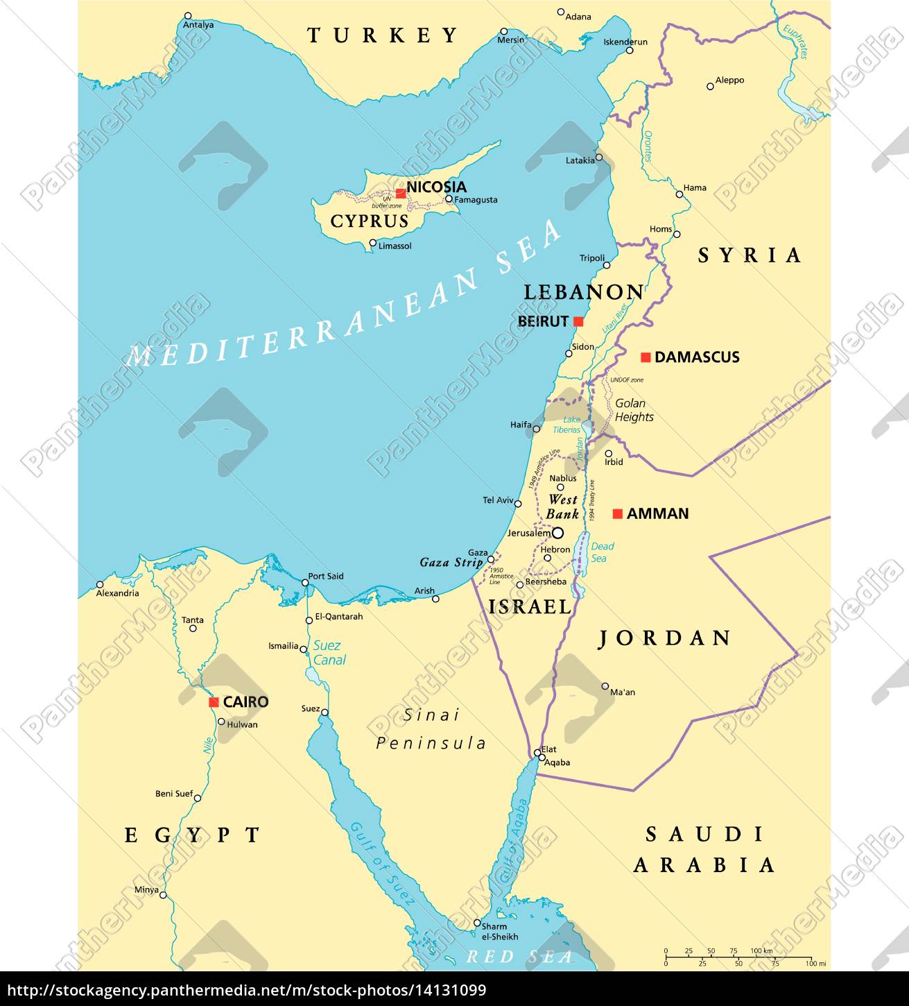 ~eastern Mediterranean Political Map 14131099 High 