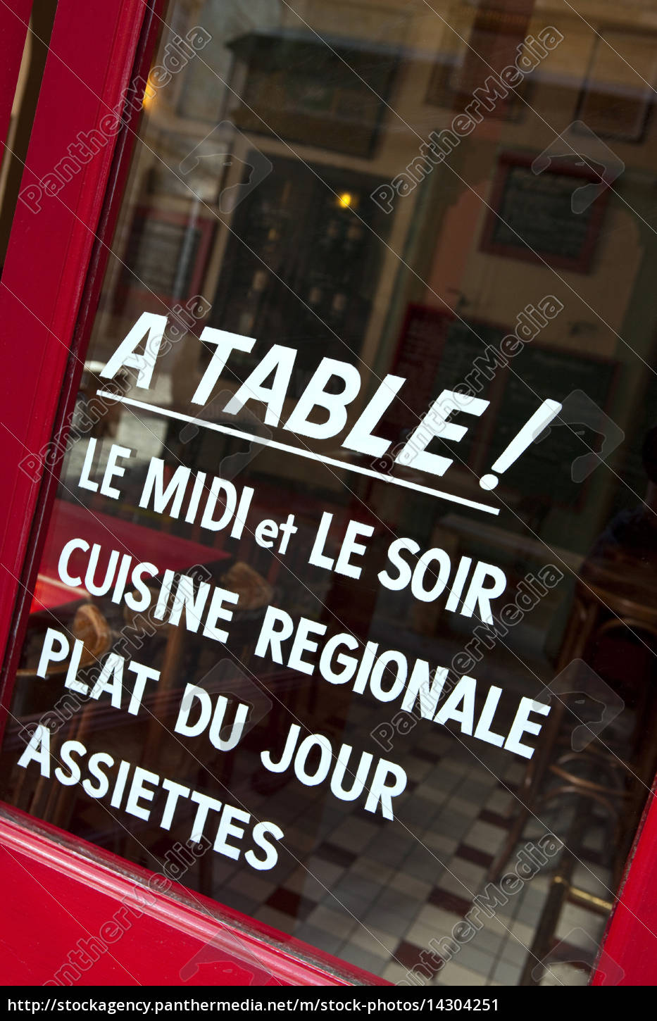 Bistro Stock Photo 14304251 Panthermedia Stock Agency