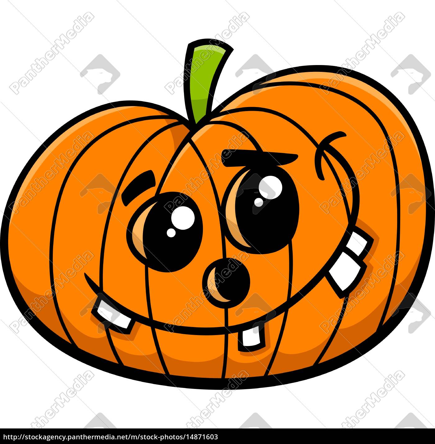 Jack Halloween Pumpkin Cartoon Royalty Free Image 14871603 Panthermedia Stock Agency