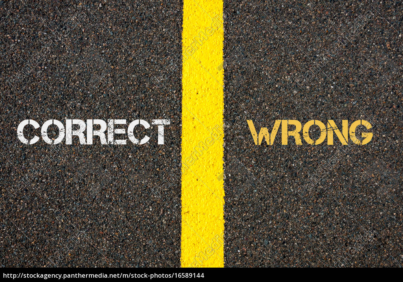 antonym-concept-of-correct-versus-wrong-royalty-free-photo