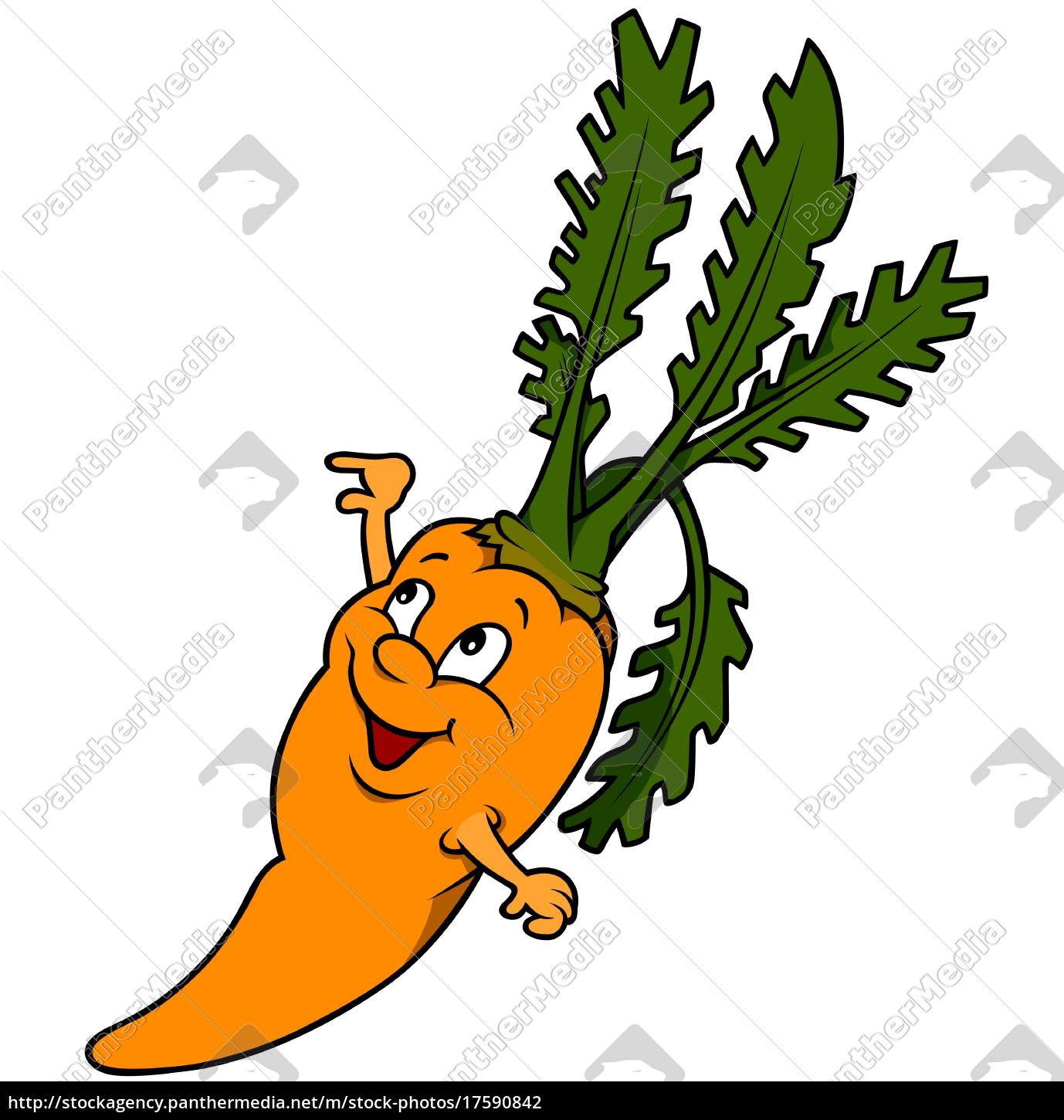 cartoon carrots with faces