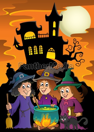Three witches theme image 5 - Royalty free photo #18308212 | PantherMedia  Stock Agency