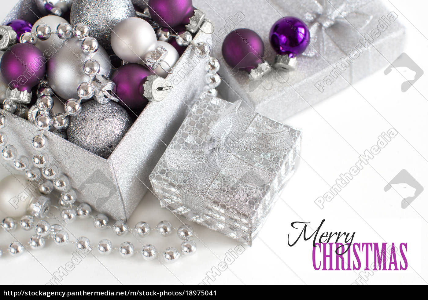 purple christmas ornaments