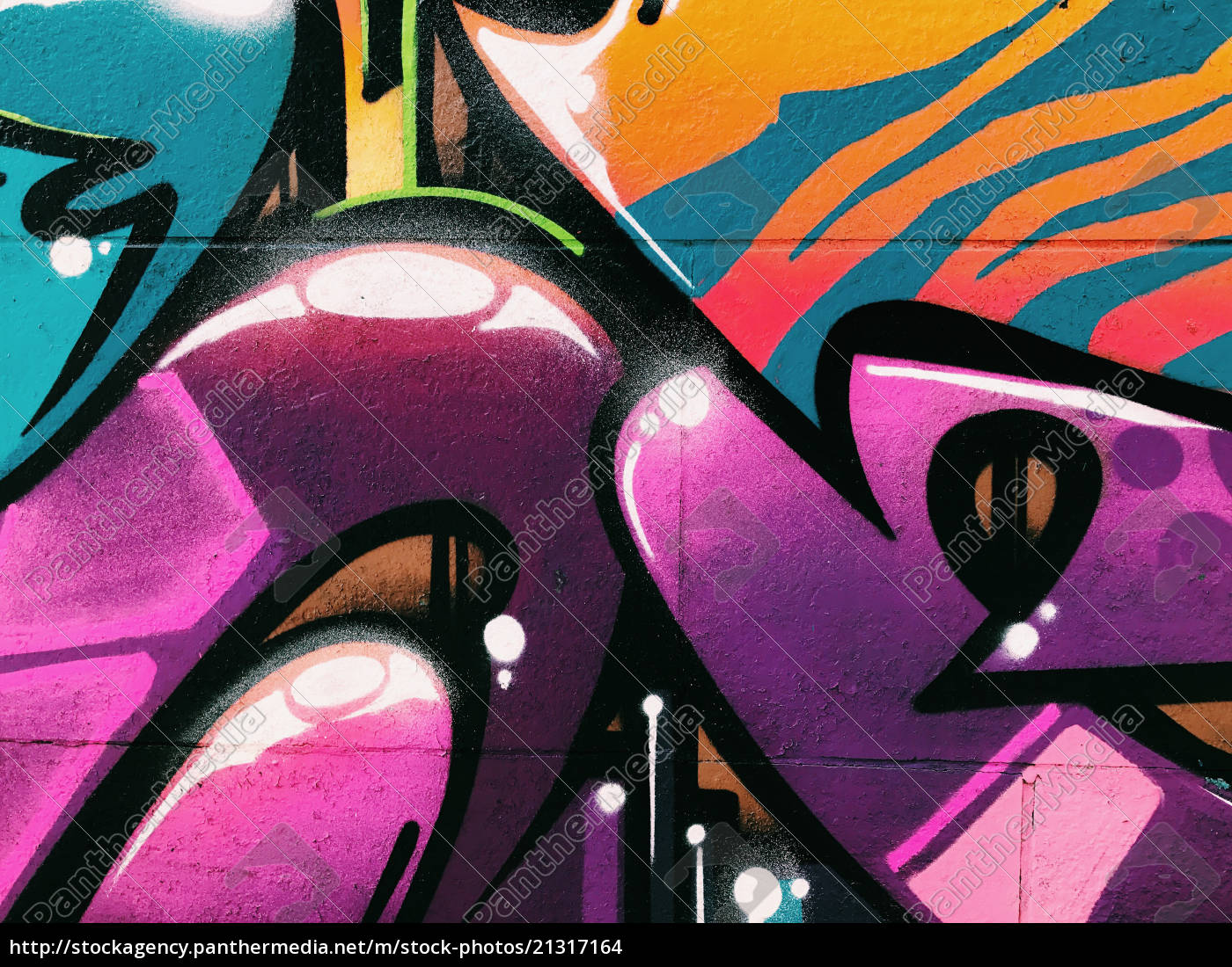 Graffiti Wall Background Urban Street Art Royalty Free Photo Panthermedia Stock Agency