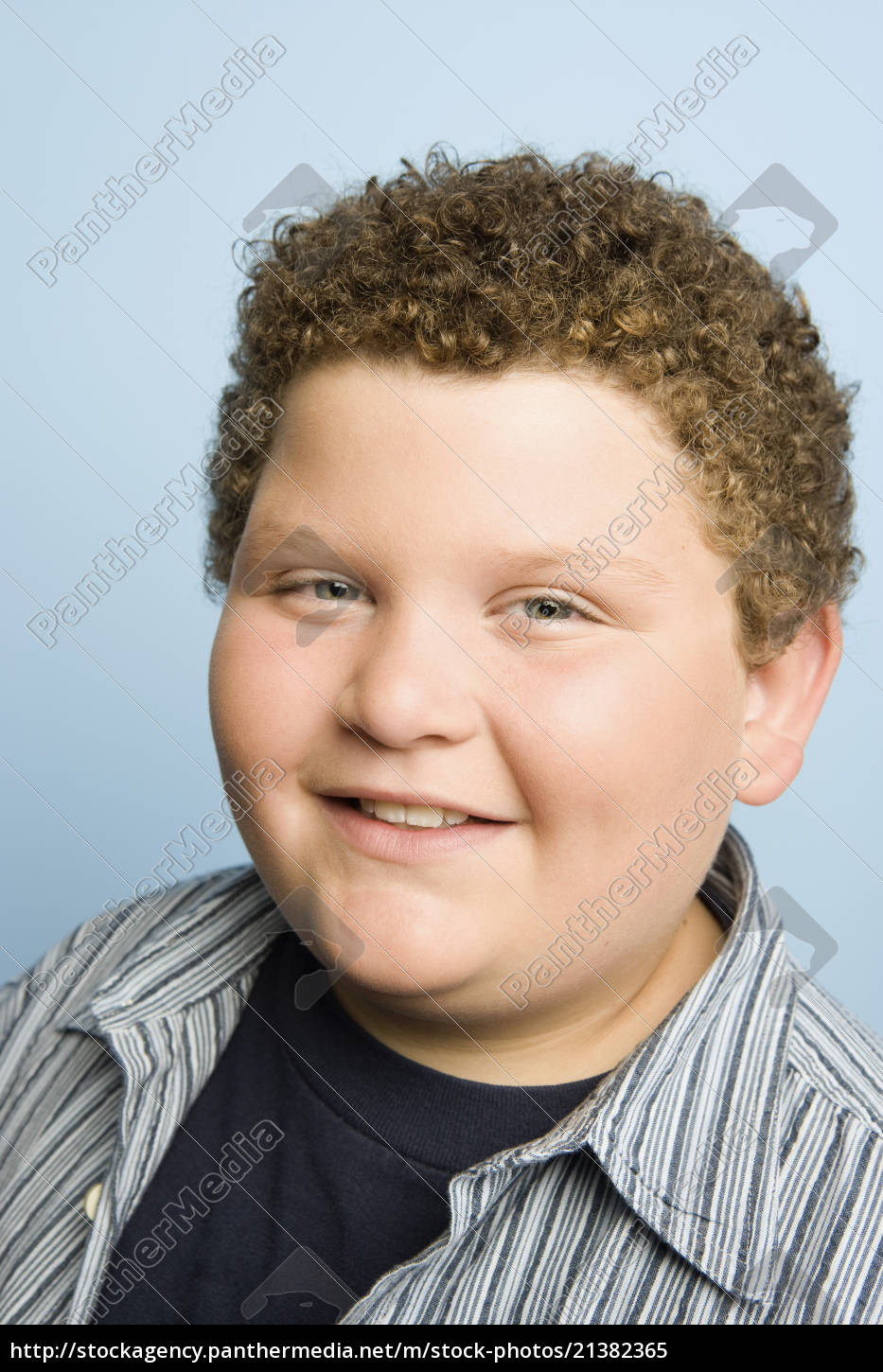 teenage boy smiling