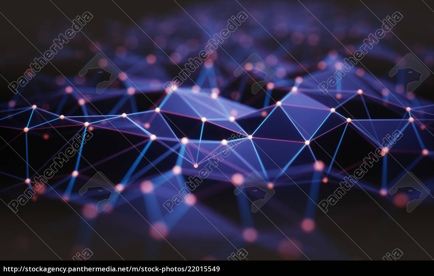 Abstract Background Technology Connection Stock Photo