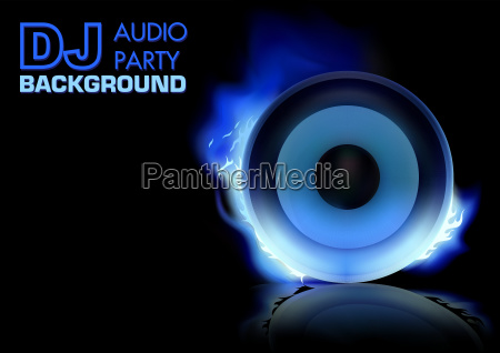 DJ Party Background - Stock Photo #23026105 | PantherMedia Stock Agency