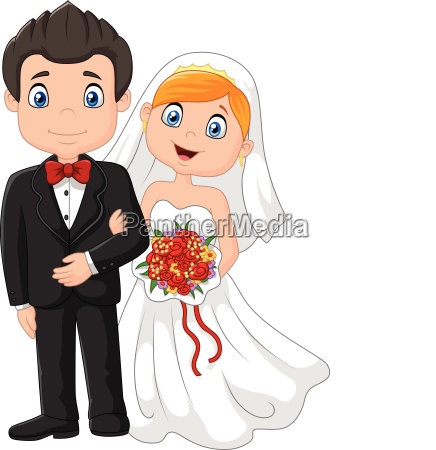 Happy wedding ceremony bride and groom - Stock image #25719790 |  PantherMedia Stock Agency