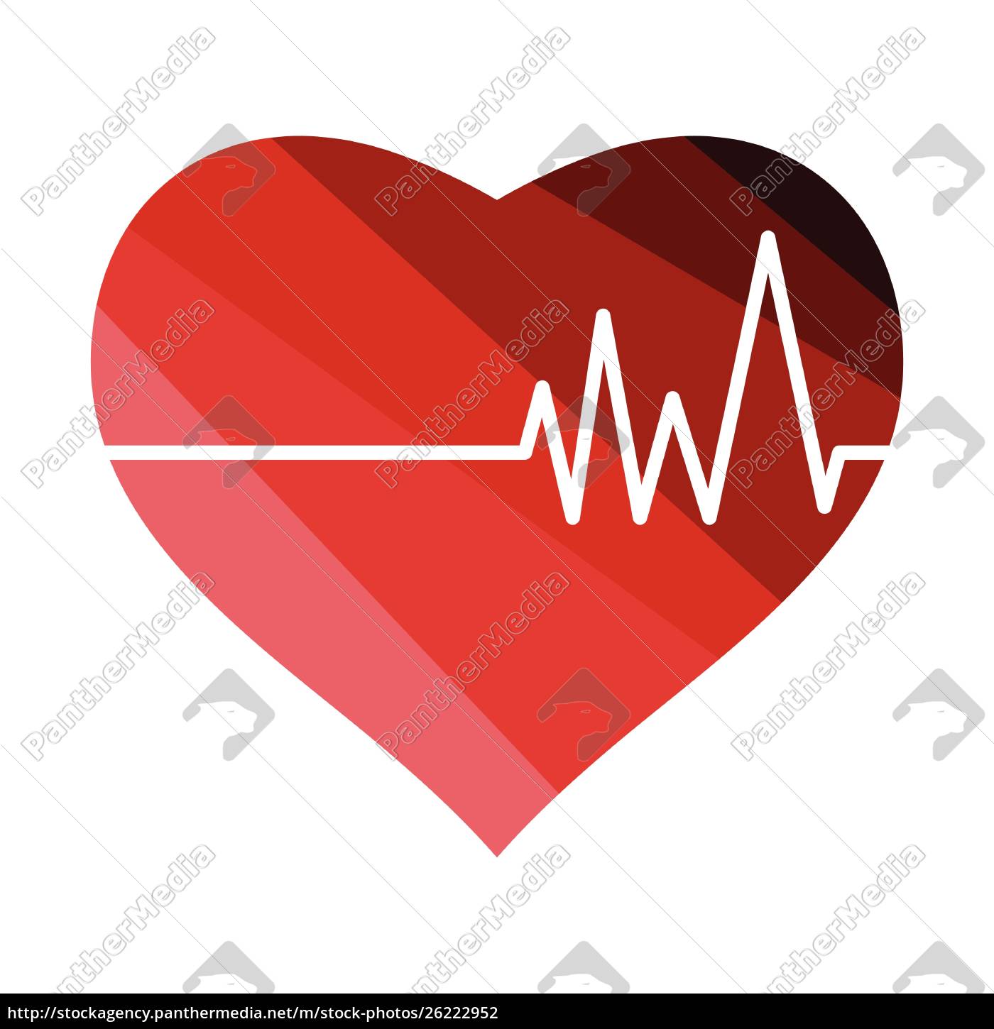 heart-with-cardio-diagram-icon-heart-with-cardio-royalty-free-photo