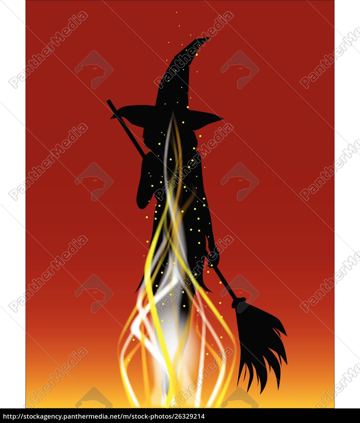 Agency　Witch　Stock　image　#26329214　PantherMedia　Stock　Burning　The