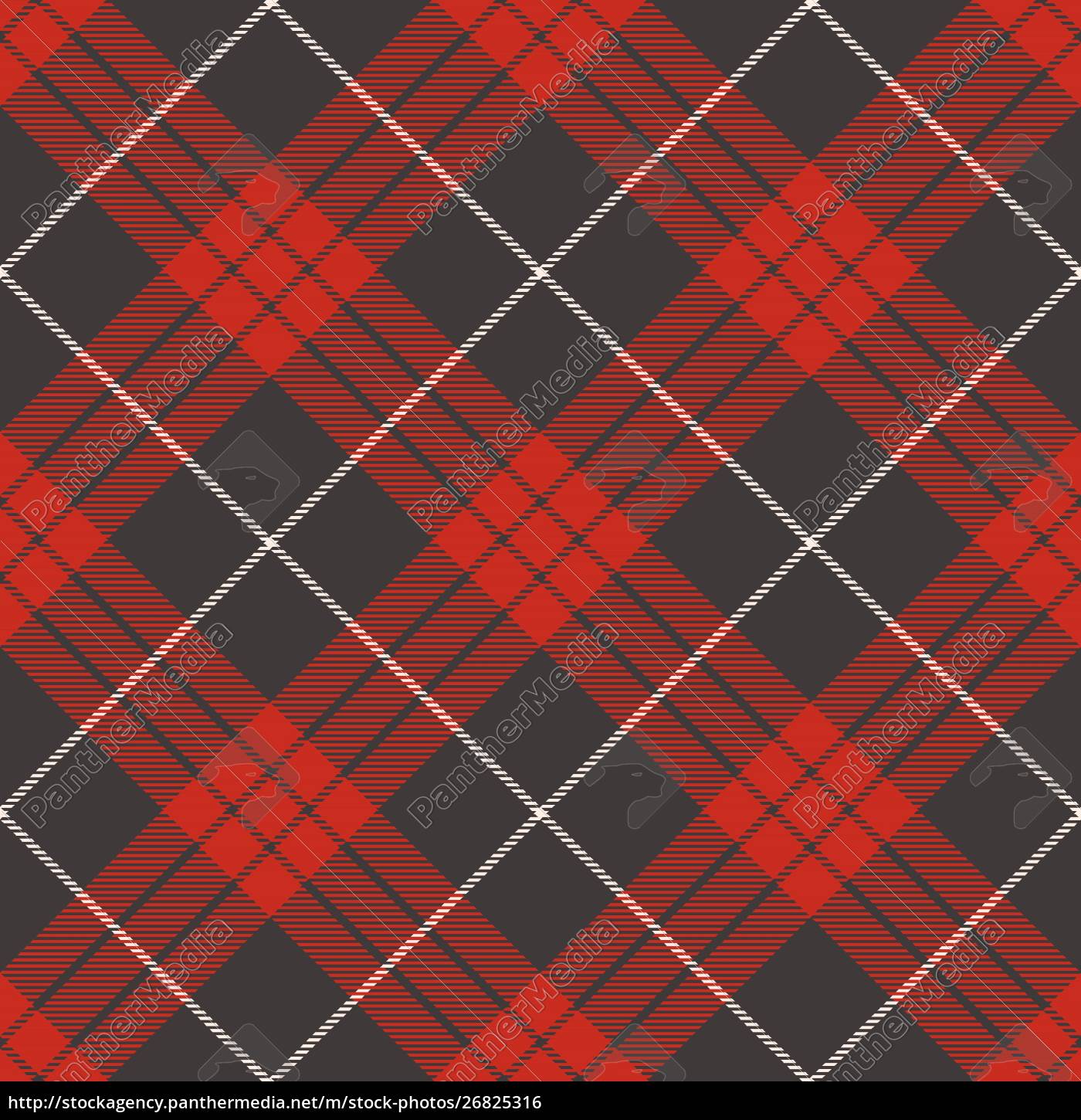 Seamless tartan pattern Royalty Free Vector Image