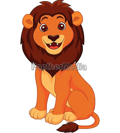 Cute baby lion cartoon - Stock Photo #28011425 | PantherMedia Stock Agency