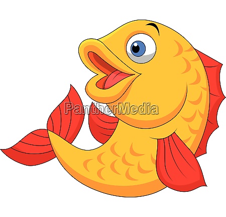 Cute fish cartoon - Stock Photo #28011485 | PantherMedia Stock Agency