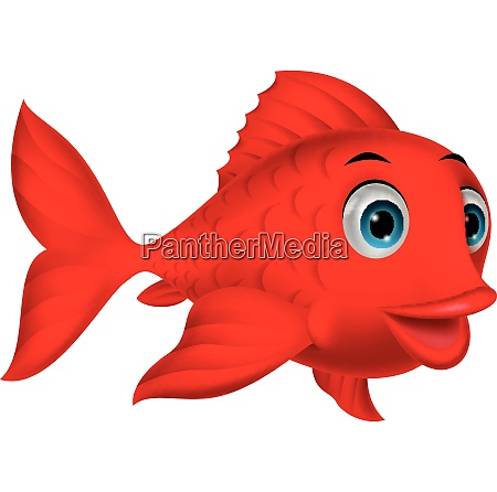 Cute fish cartoon - Royalty free photo #28011708 | PantherMedia Stock Agency