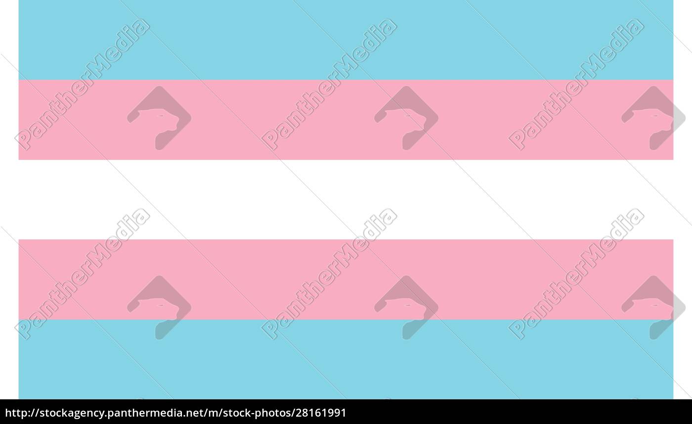 Transgender Pride Flag Colors Stock Photo Panthermedia Stock Agency