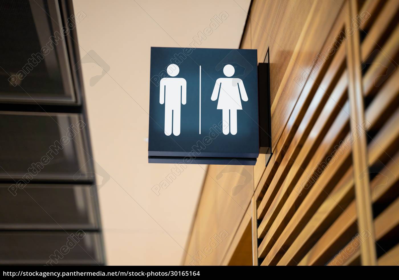 Public Restroom Sign - Royalty free photo #30165164 | PantherMedia ...