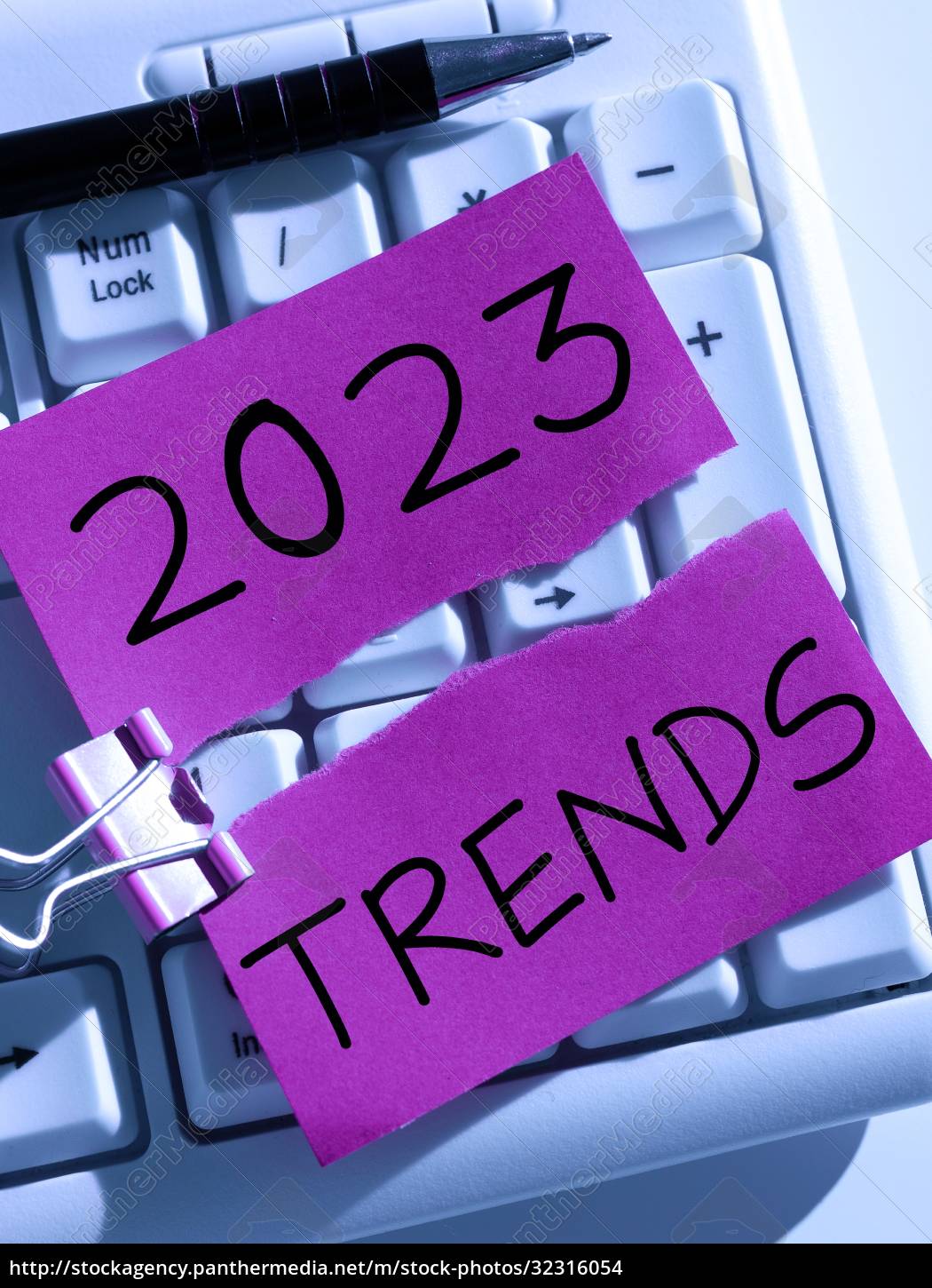 Conceptual Display 2023 Trends Word For Things That Royalty Free